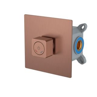 Встраиваемый смеситель для душа Boheme Quad 154-5-BRB автоматический брашированная бронза